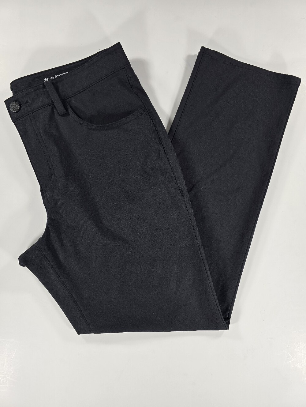 G FORE Tour 5 Pocket Golf Pants Mens 32x28 Black Performance Stretch Straight
